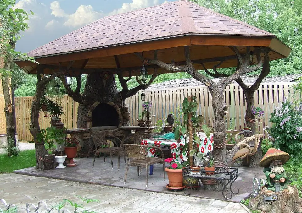 Barbecue areas and gazebos — photo 5
