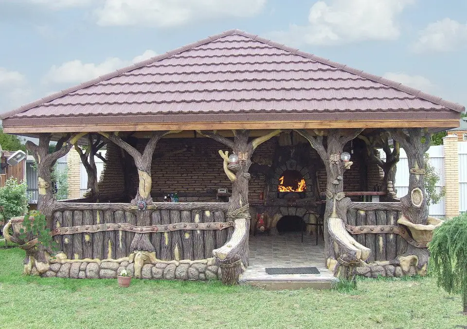 Barbecue areas and gazebos — photo 7