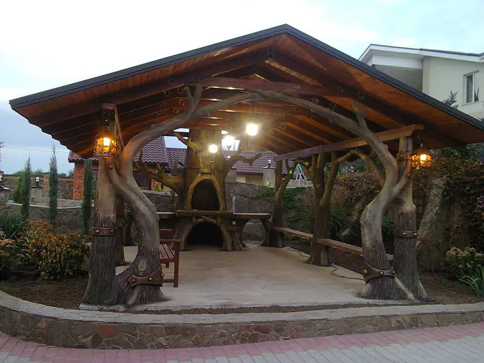 Barbecue areas and gazebos — photo 8