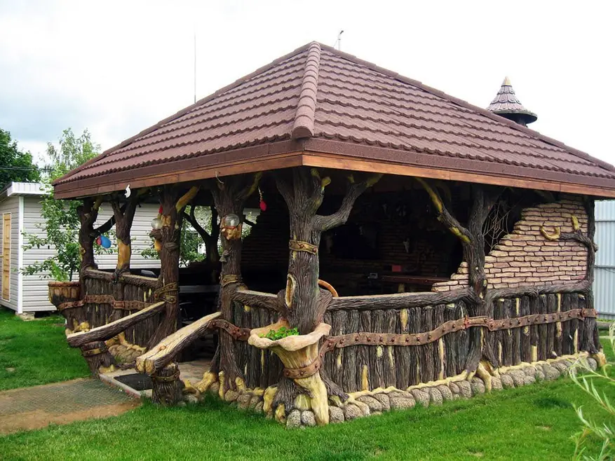 Barbecue areas and gazebos — photo 9