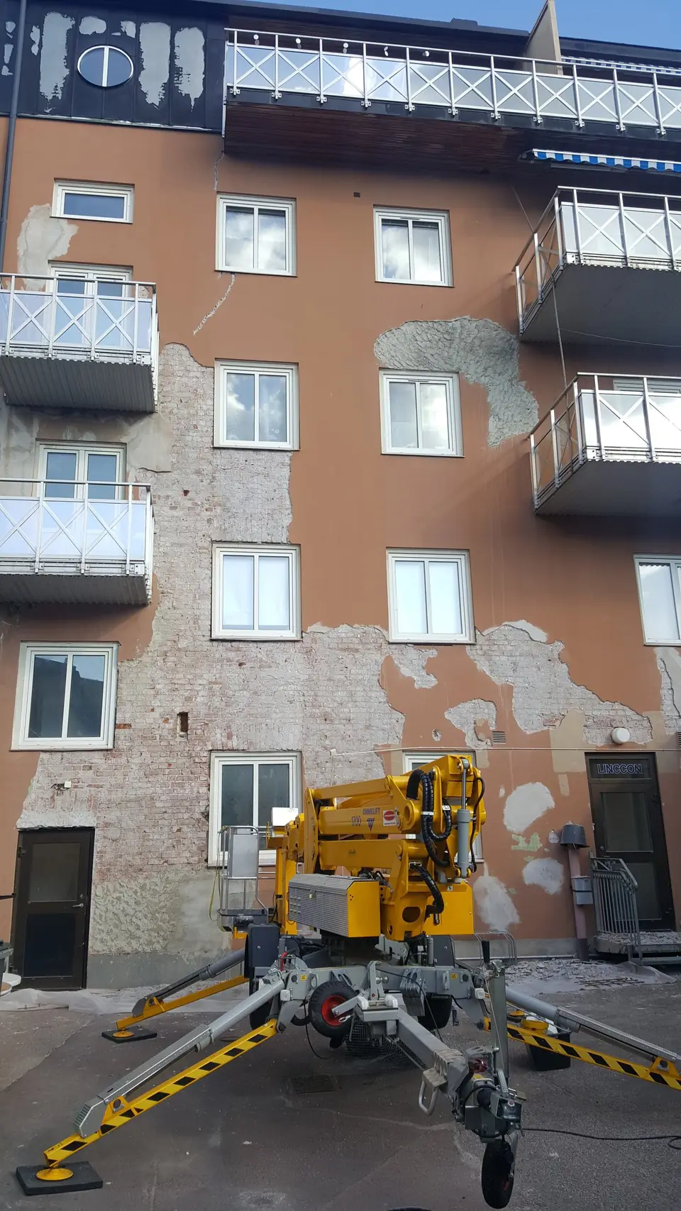 Réparation de façade, Kristinehamn — photo 5