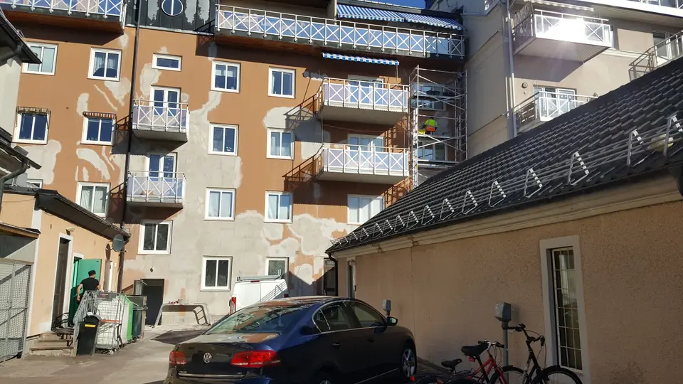 Réparation de façade, Kristinehamn — photo 13