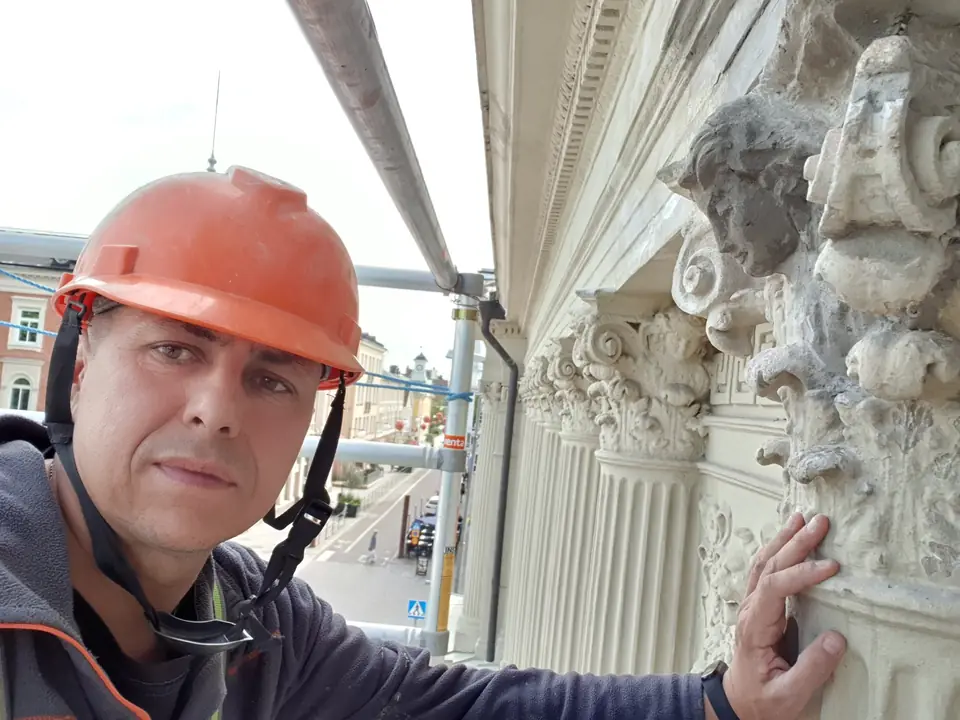 Restauration de détails de façade, Kristinehamn — photo 33