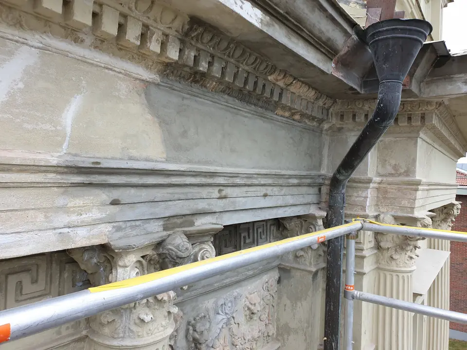 Restauration de détails de façade, Kristinehamn — photo 37