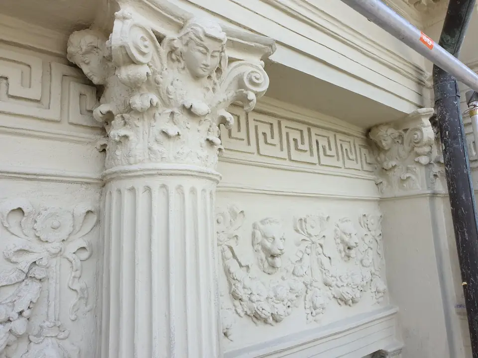Restauration de détails de façade, Kristinehamn — photo 38