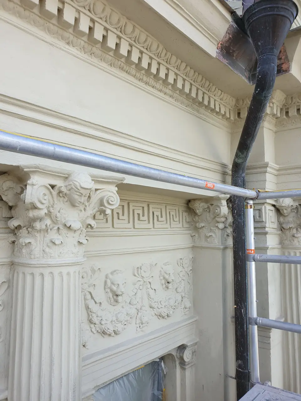 Restauration de détails de façade, Kristinehamn — photo 40