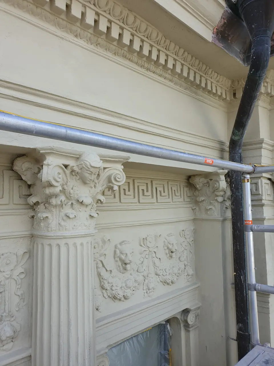 Restauration de détails de façade, Kristinehamn — photo 41