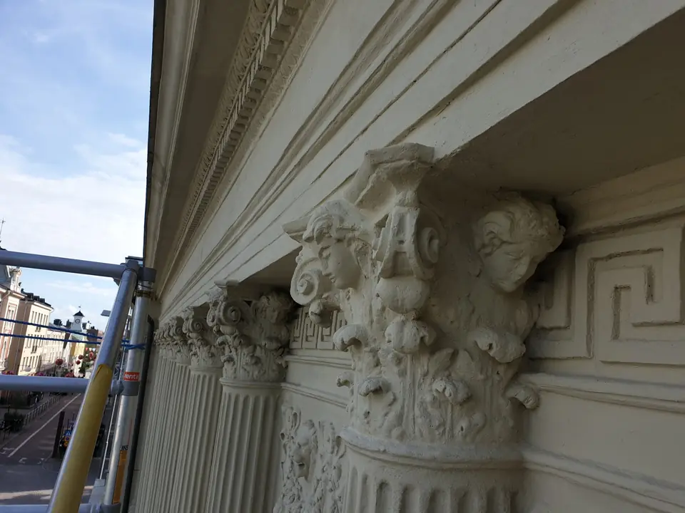 Restauration de détails de façade, Kristinehamn — photo 44