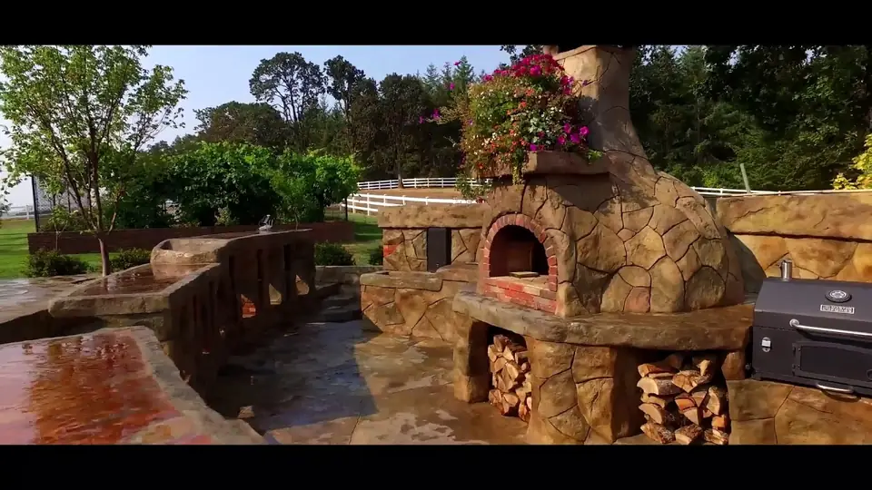 Recreation area – a barbecue